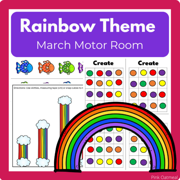 Rainbow Themed Motor Room - March