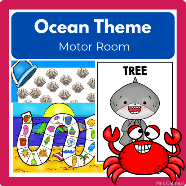 Ocean and Beach Themed Motor Room