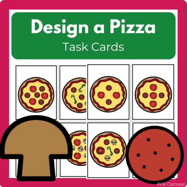 Build A Pizza Task Cards
