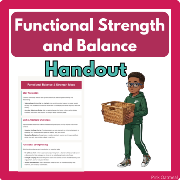 Functional Strength and Balance Handout