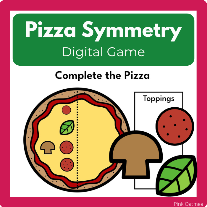 Pizza Symmetry Digital Game