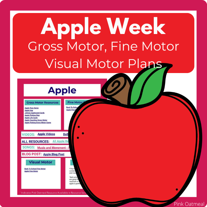 Apple Theme Weekly Plan