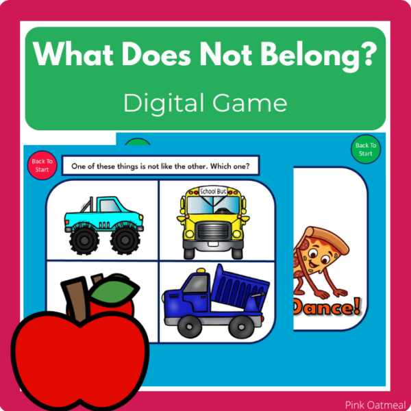 What Does Not Belong? Digital Game