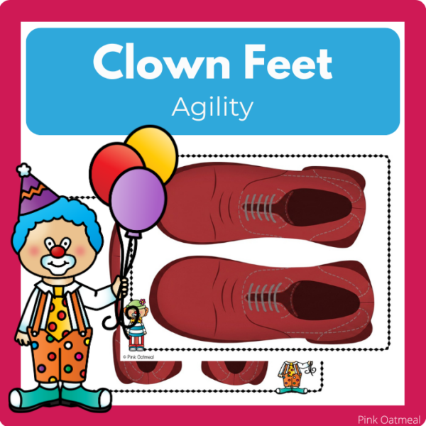 Clown Feet Agility Printables