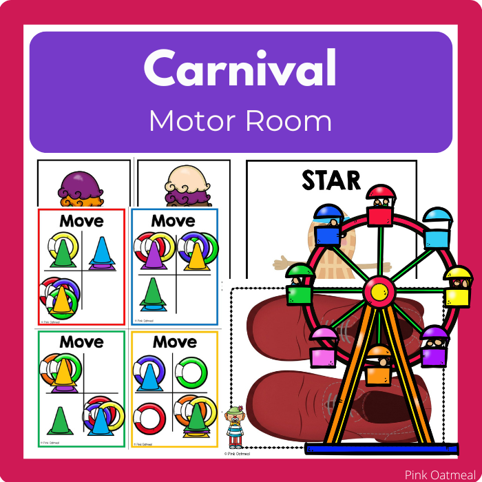 Carnival Themed Motor Room