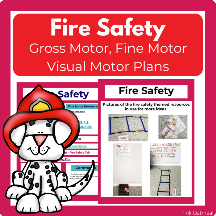 Fire Safety Themed Weekly Lesson Plan