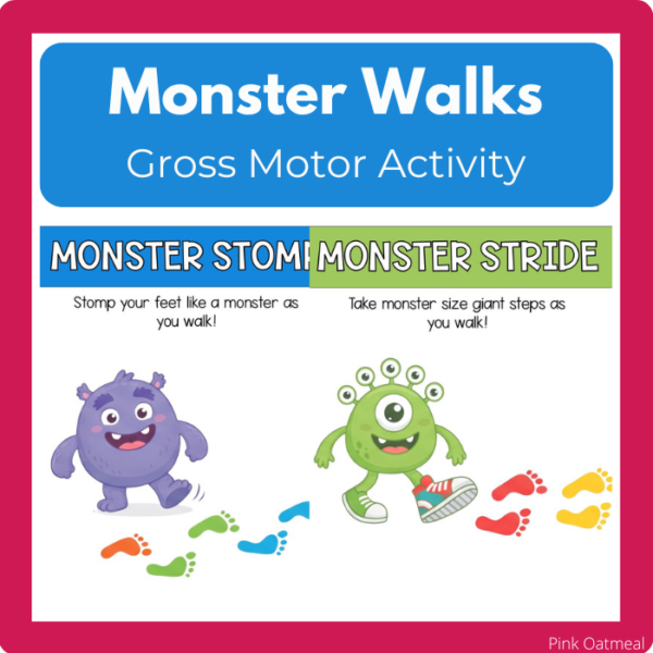 Monster Walks Printables