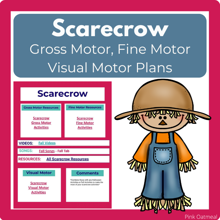 Scarecrow Themed Weekly Lesson Plan