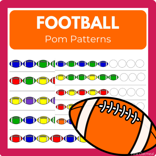 Football Pom Patterns