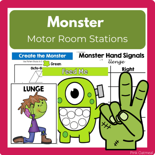 Monster Themed Motor Room