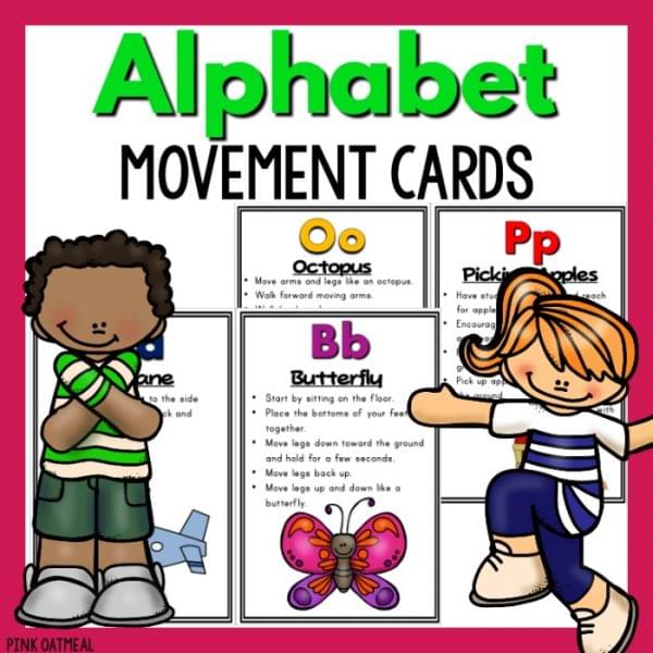 Alphabet Movement Cards
