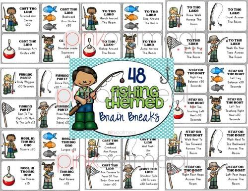 Fishing Themed Brain Breaks - Image 2
