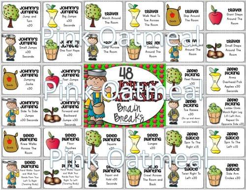 Johnny Appleseed Brain Breaks - Image 2