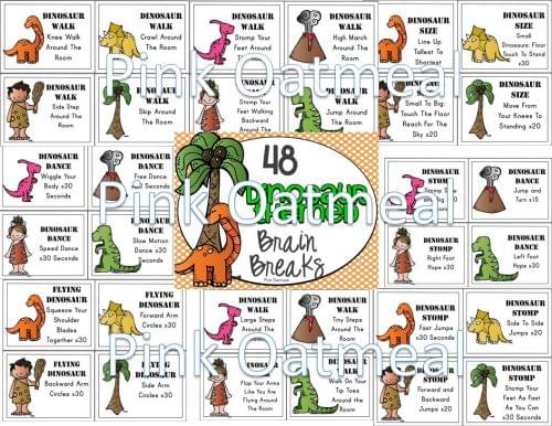 Dinosaur Themed Brain Breaks - Image 2