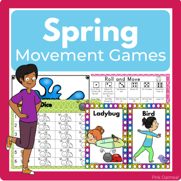 Spring Themed Movement Games