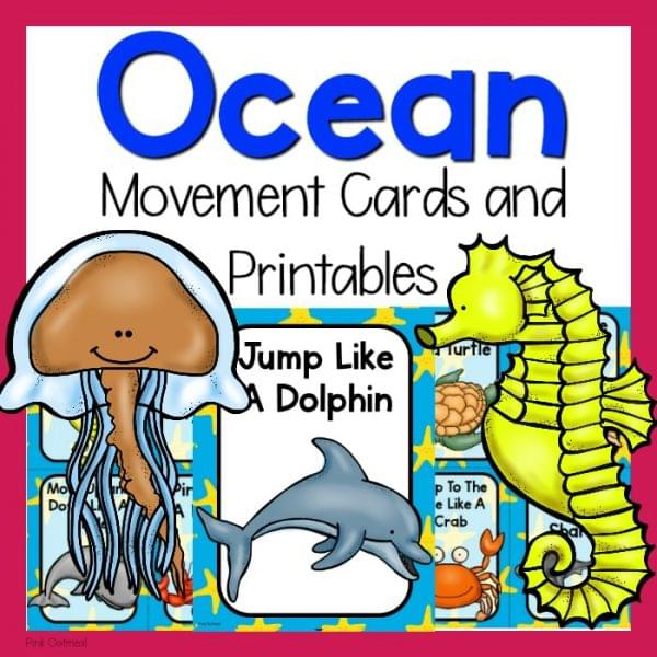 Ocean Themed Brain Breaks - Ocean Activities