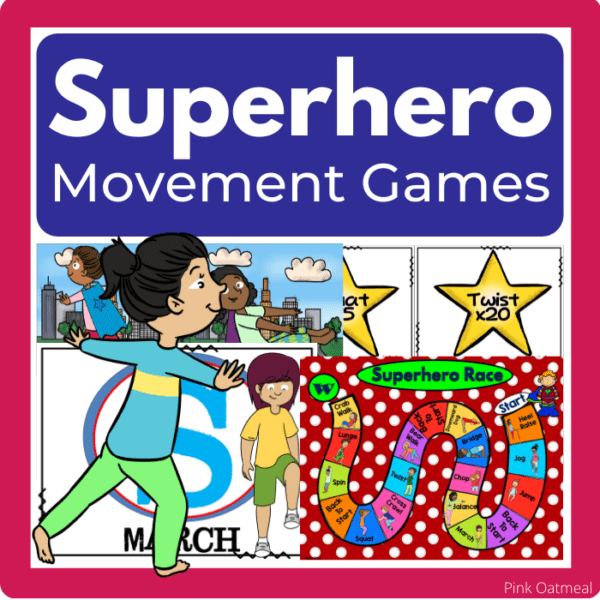 Superhero Movement Games