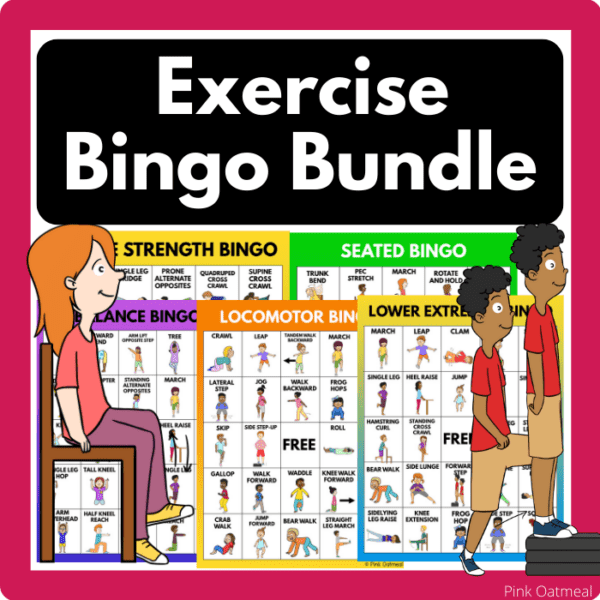 Exercise Bingo Bundle