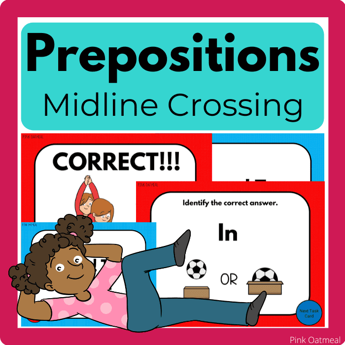 Preposition Midline Crossing Game