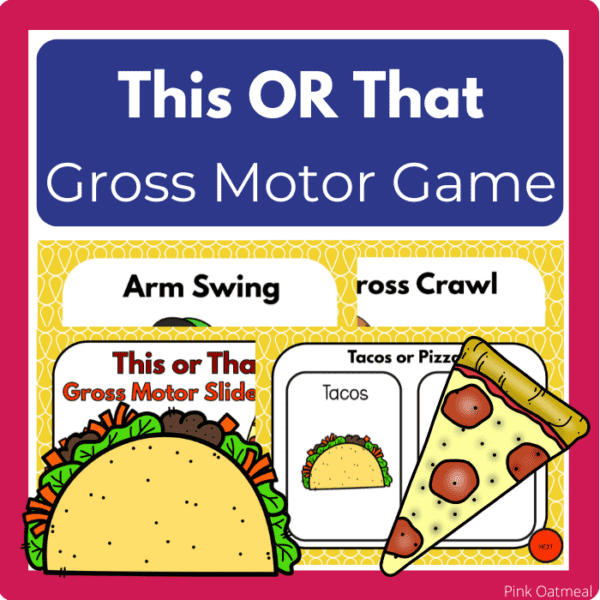 This or That Gross Motor Game