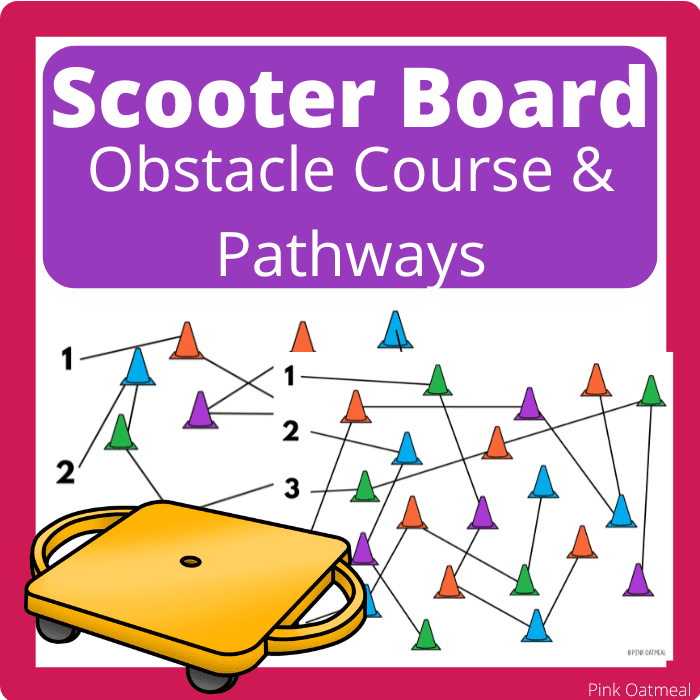 Scooter Board Obstacle Courses and Pathways
