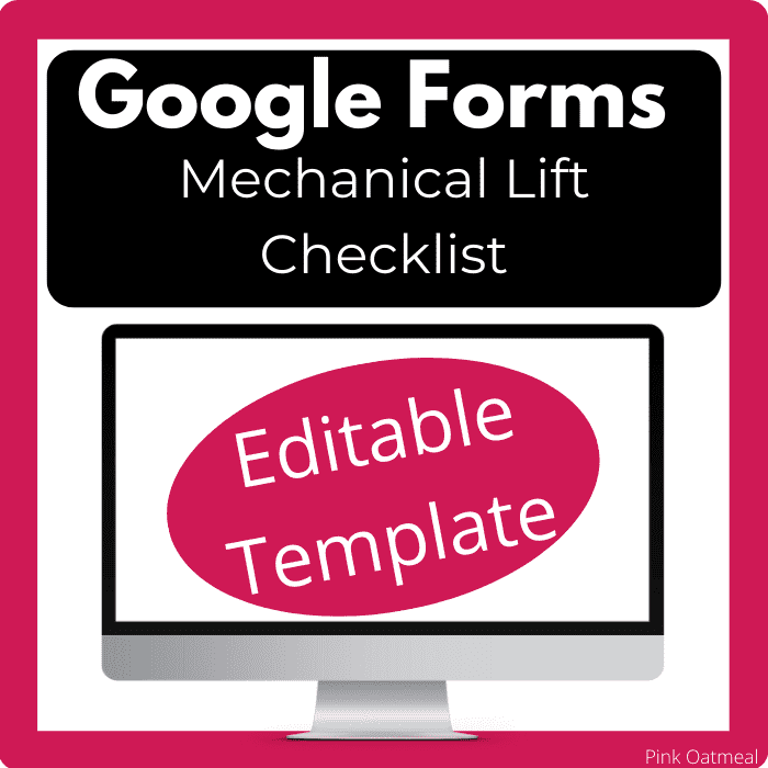 Mechanical Lift Training Form