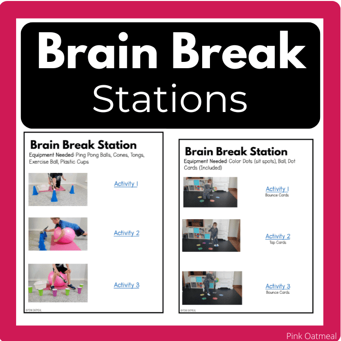 Brain Break Stations